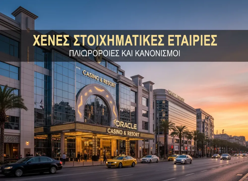 Ξενες στοιχηματικες εταιριες πληροφορίες και κανονισμοί